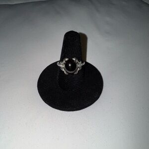 Genuine garnet crystal ring 💍 ❤️